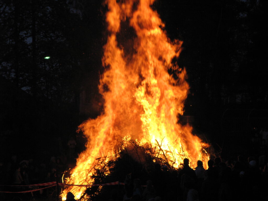 Brasan på valborg
